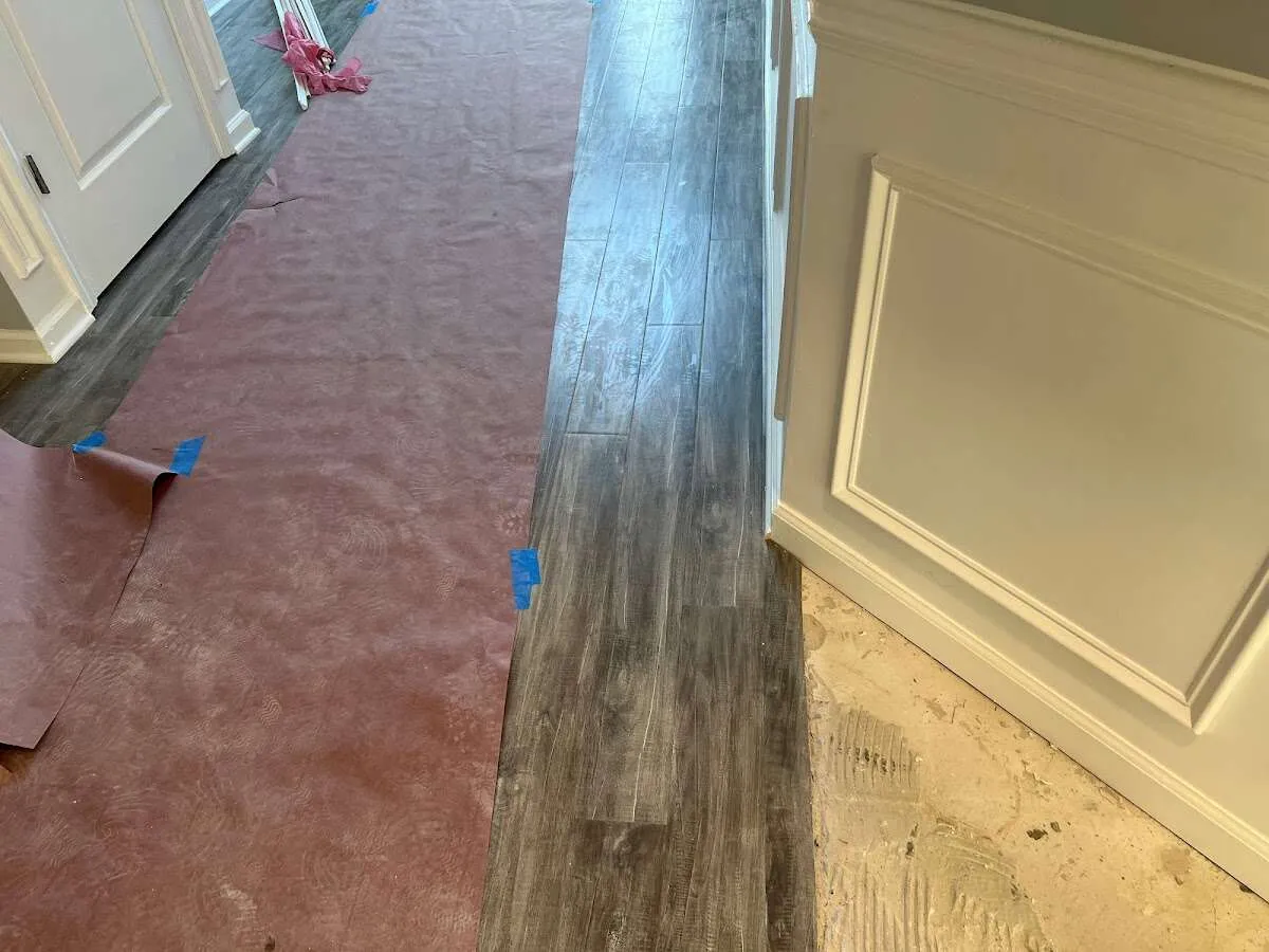 Completed marble shower restoration in Spring Hill